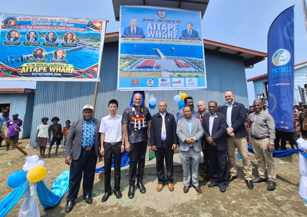 Aitape Community to Receive New Port Through K25 million Redevelopment
